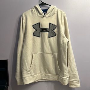Under armour off white hoodie